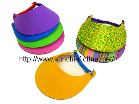 EVA泡绵遮阳帽&简易遮阳帽