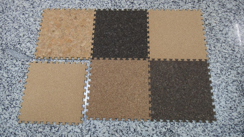 软木巧拼地垫－EVA无毒泡绵安全地垫