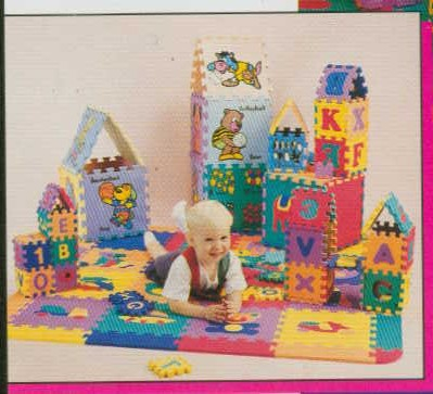 泡棉巧拼, 安全游戏垫, 地板垫