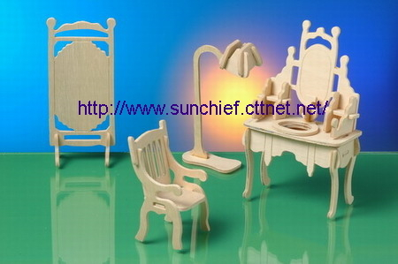 3D拼图－傢俱（泡棉材质）