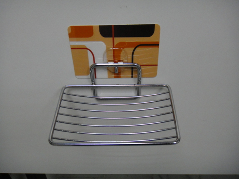 超强随意贴肥皂架