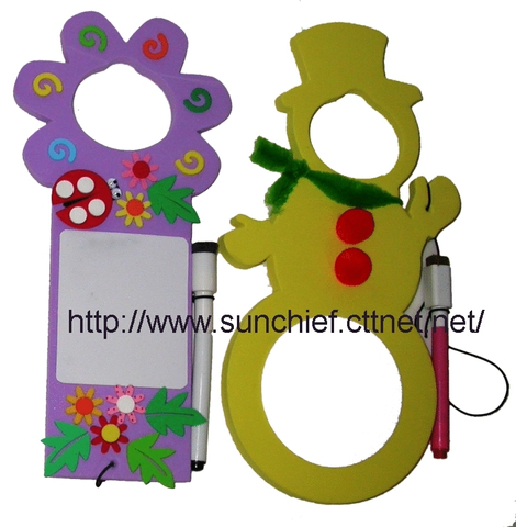 DIY造型门把（加小白板）