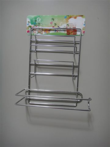 超强随意贴厨房纸巾保鲜膜密封袋架