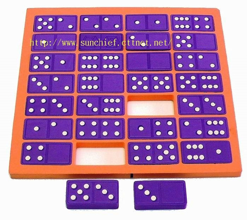 EVA泡绵益智教育玩具 - 骨牌